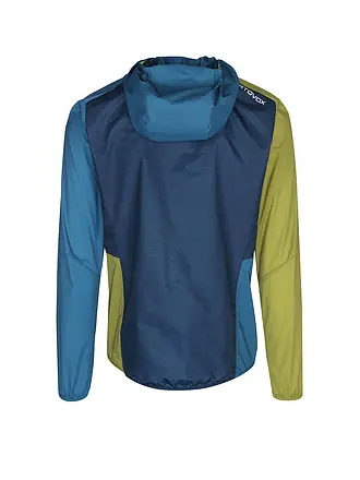 ORTOVOX | Giacca a vento da uomo con cappuccio | blau